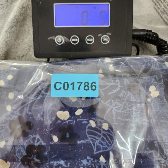 Vintage Sag Harbor Skirt Womens 12 Blue Floral Maxi Side Zip Lightweight Modest - Picture 8 of 8